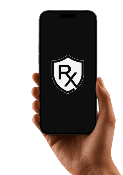 RxReason running on a phone
